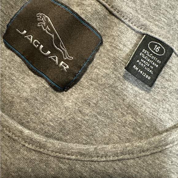 Jaguar Graphic Gray Women's Short Sleeve Tee - Picture 5 of 5